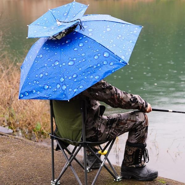 우산가족단 우산모자 낚시 머리에쓰는 양산 햇빛가리개 우양산