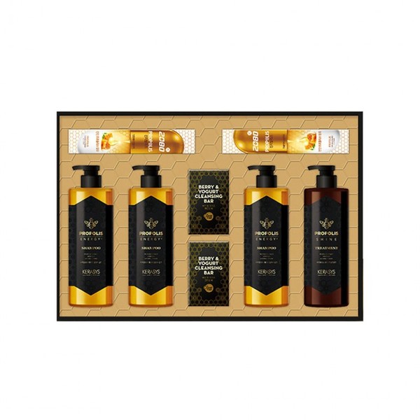 선물팡 애경 프로폴리스에디션 선물세트 1박스(4개입) 샴푸 비누 추석선물